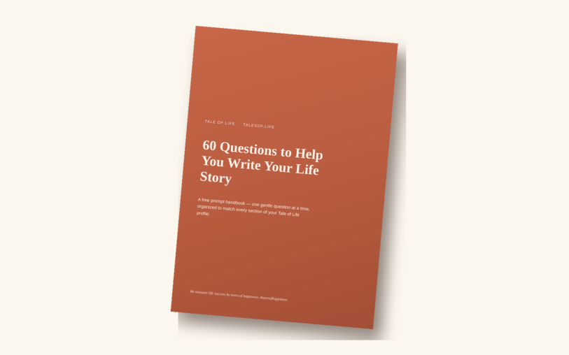 Free Download: 60 Questions to Help You Write Your Life Story