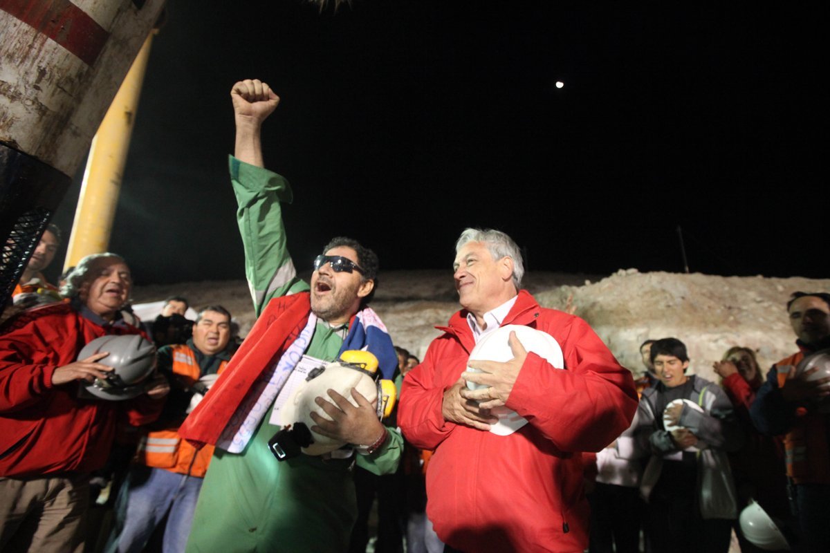 Luis Urzúa, shift foreman of the 33 Chilean miners, October 2010