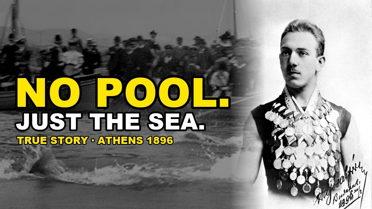 Alfréd Hajós, first Olympic swimming champion, 1896
